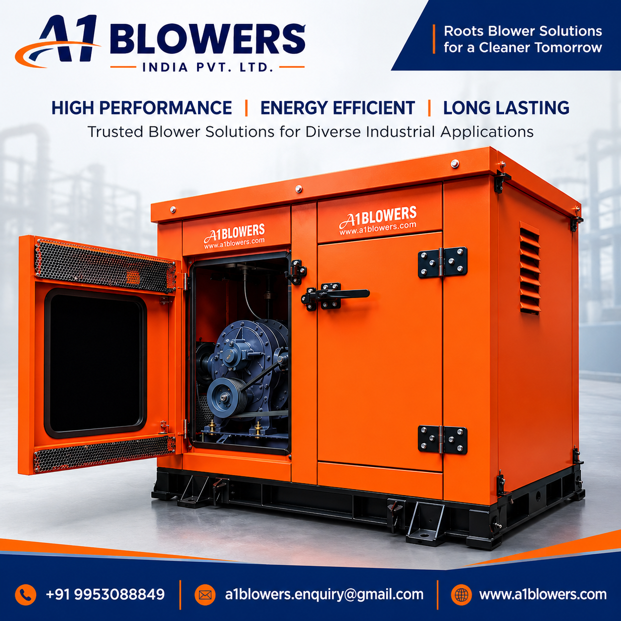 ETP blower acoustic enclosure